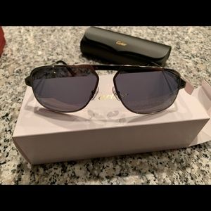 Cartier Santos De Cartier Aviator Mens Silver